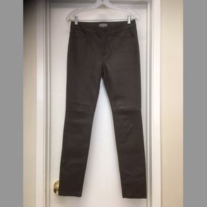NEIMAN MARCUS Leather Skinny Pants EUC